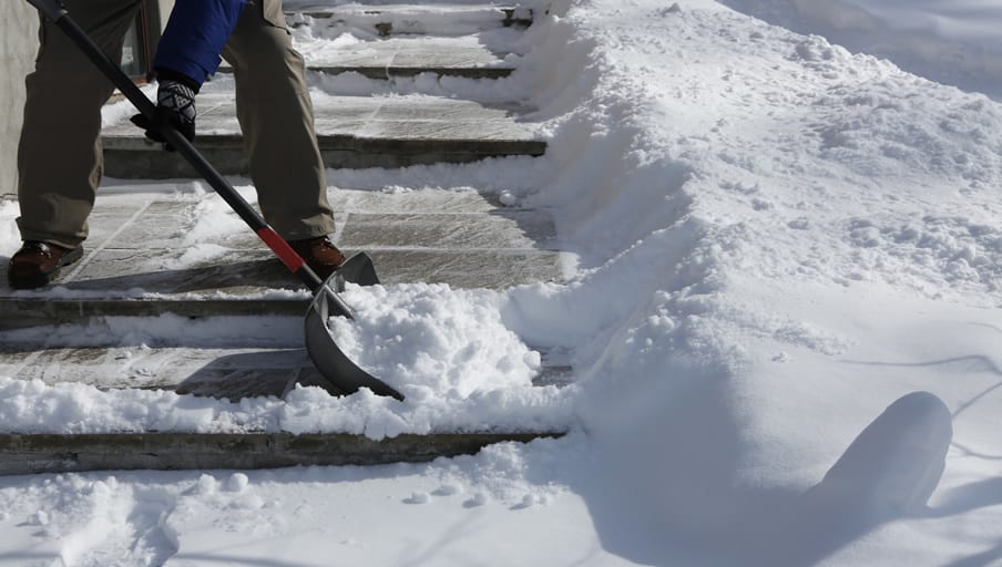 Sidewalk Snow Shoveling - Sneller Snow Removal, Grand Rapids, MI