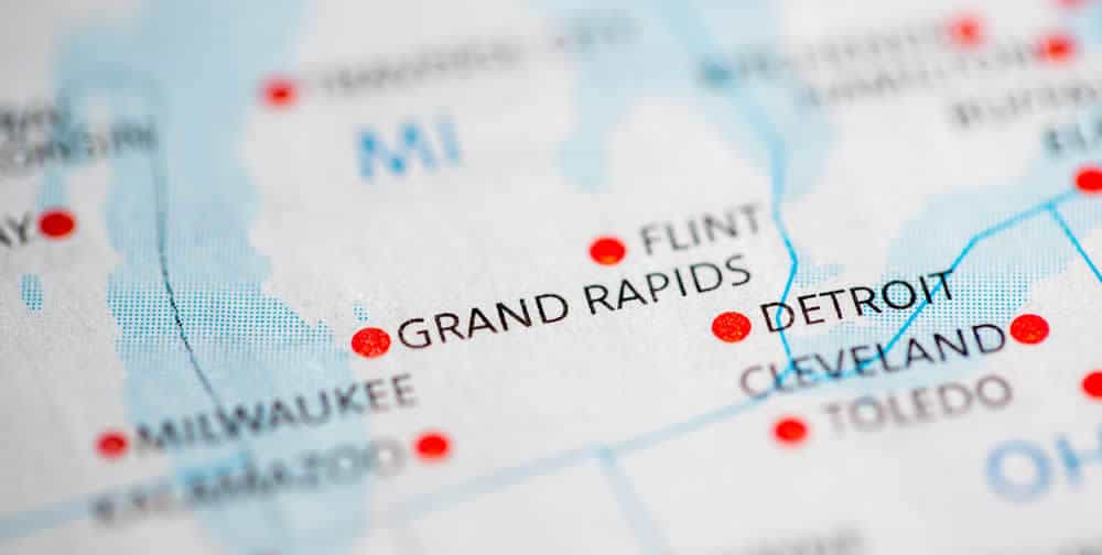 grand rapids map - grand rapids snow removal
